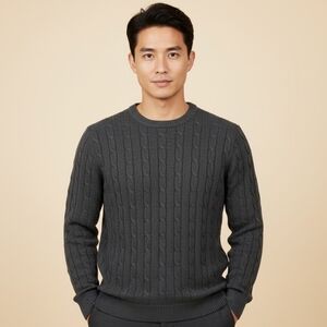 Club Room Mens Cable-Knit Sweater